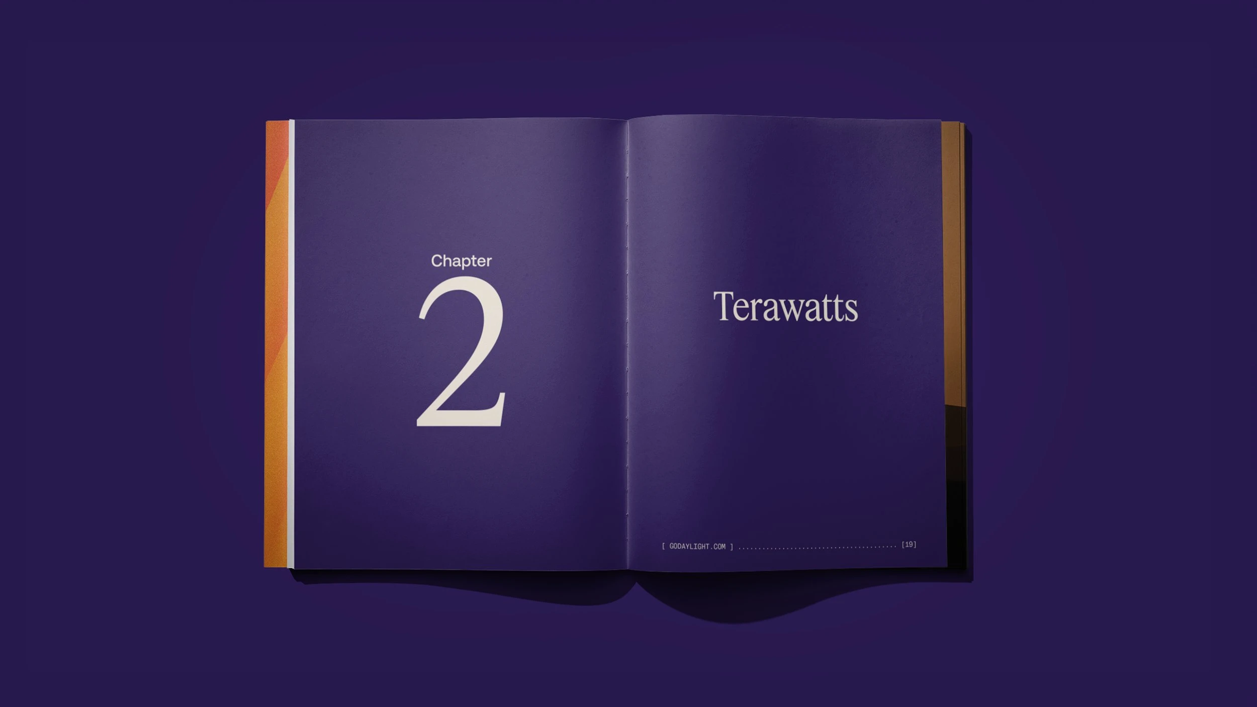 More Power book spread: Chapter 2, Terawatts
